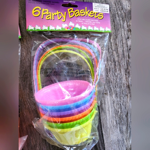 Colorful Mini Easter Baskets and Eggs - Picture 3 of 5